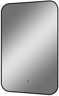 Зеркало с подсветкой Continent Torry ЗЛП1530 с бесконтактным сенсором 50x70см чёрный